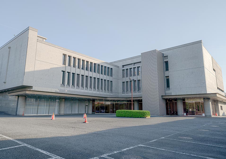 落合斎場の外観写真